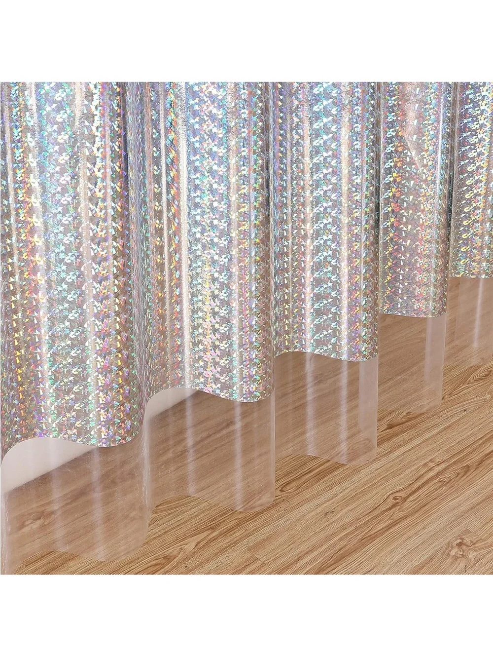 Iridescent Holo Shower Curtain
